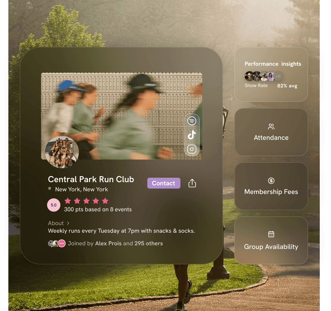 Group pages demo